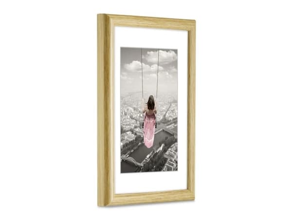 Hama Swing, Enbildsram, Polystyren (PS), Självtorkning, Bord, Vägg, 13 x 18 cm, Rektangulär
