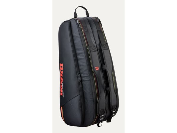 Wilson Pro Staff Classic 6 Pack Racket Bag, Black