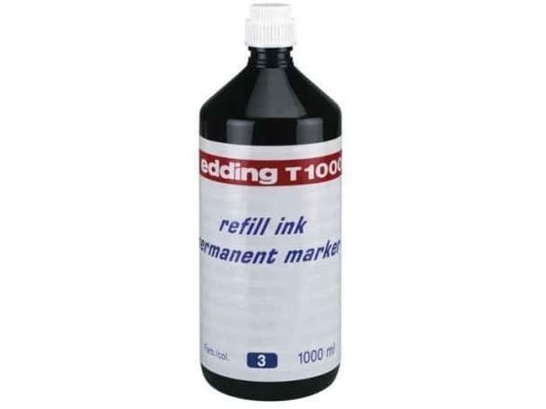 Edding Permanent Marker Ink 1000ML blå (T1000/003/N ED)