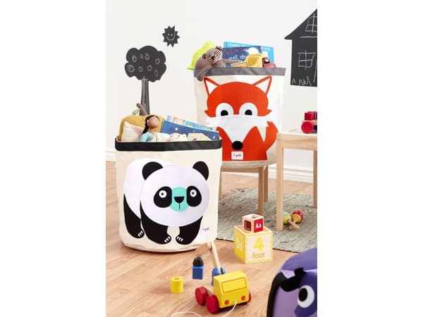 3 Sprouts förvaringskärl rund, Panda