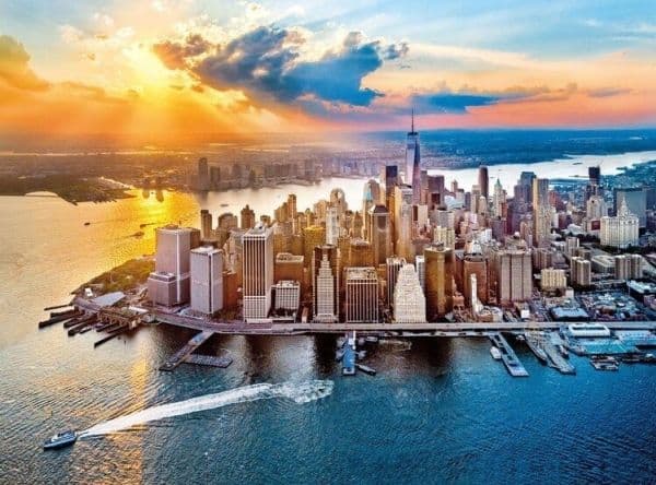 Clementoni Puzzle 500 palaa Compact New York