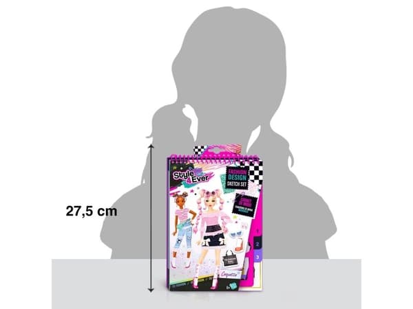 STYLE 4EVER Fashion Designer Mini Sketch Set
