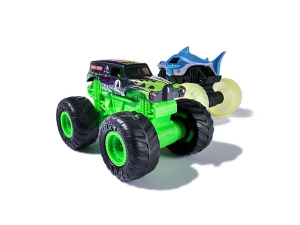 Monster Jam 1:43 Glowing Light 2-pak