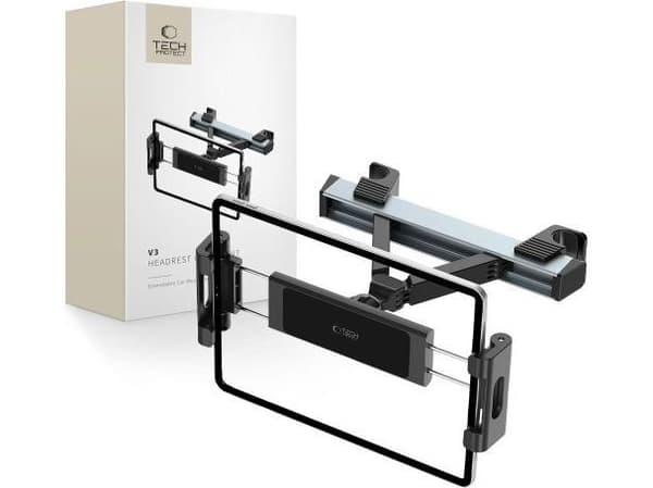 Tech-Protect bilhållare Tech-Protect V3 Headrest Car Mount - svart
