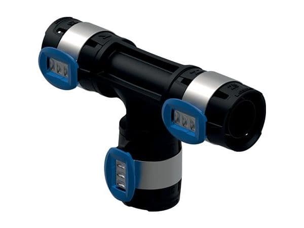 T-stykke FlowFit lige PPSU ø16mm