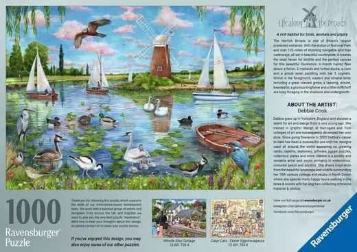 Ravensburger 12001716, 1000 palaa, maisema, 14 vuotta