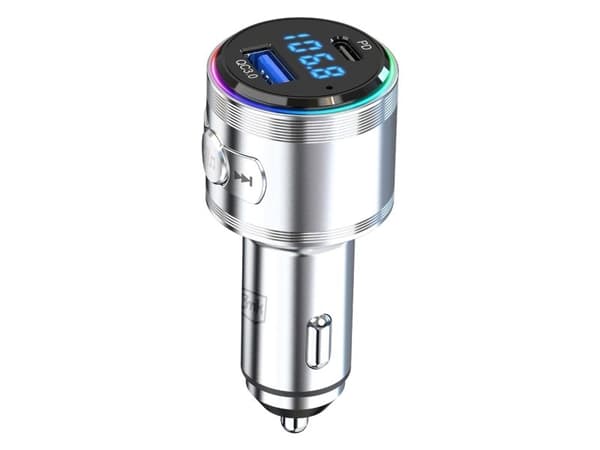3MK Accessories 3mk Hyper Car Power Transmitter 48W QC PD PPS USB 1C1A silver
