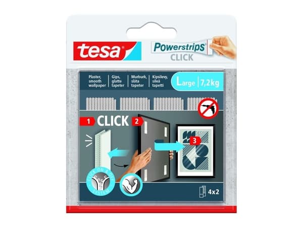 Powerstrip Tesa 77722 4 delar