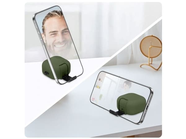 4kom.pl TECH-PROTECT Slim Hook til Samsung Galaxy Buds 4/4 Pro olivengrønn