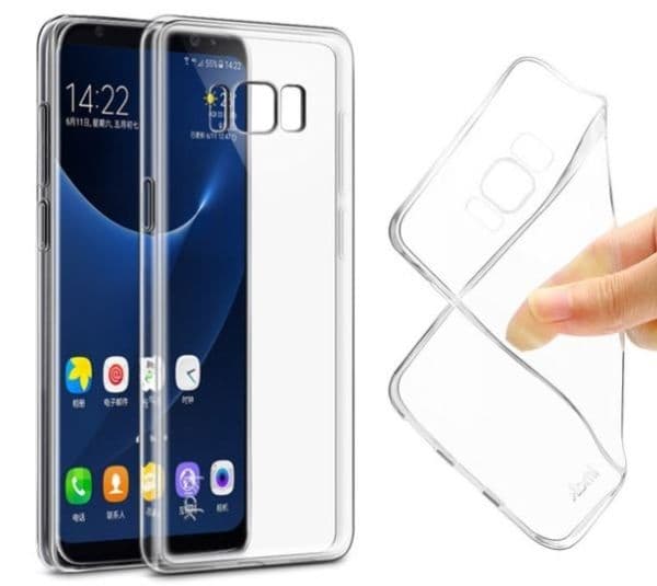 Transparent silikondeksel til iPhone 7 / 8