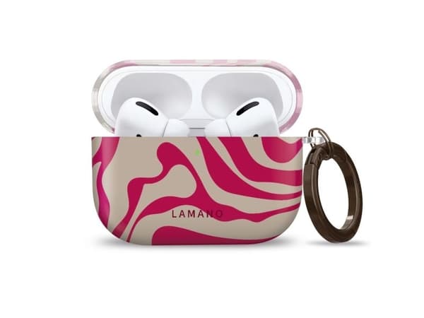 4kom.pl TECH-PROTECT LAMANO APPLE AIRPODS PRO 3 FLAMINGO BLOOM