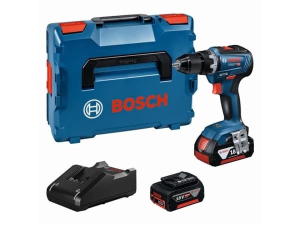 Akumuliatorinis suktuvas-gręžtuvas BOSCH GSR 18V-55 2x5,0Ah