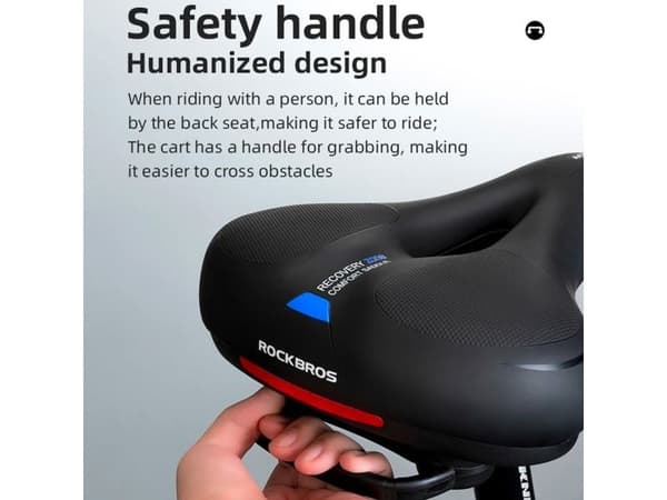 Rockbros satula AQ-6090B - musta/sininen