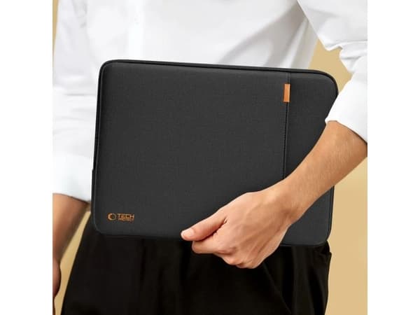 Tech-Protect Defender laptopfodral 13-14" - Svart