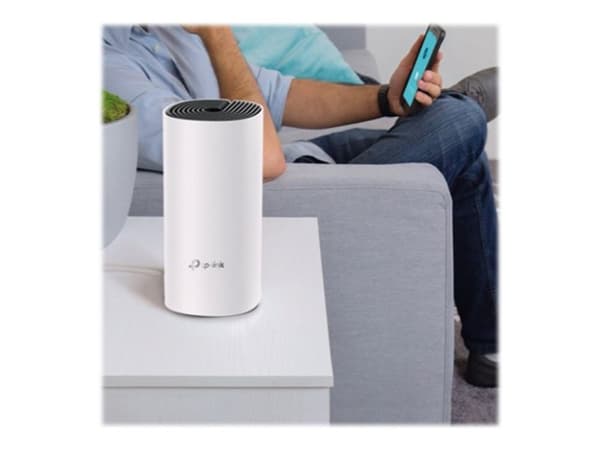 TP-Link Deco E4 - Trådlös router - 802.11a/b/g/n/ac - Dual Band - (stöder upp till 100 mbps)