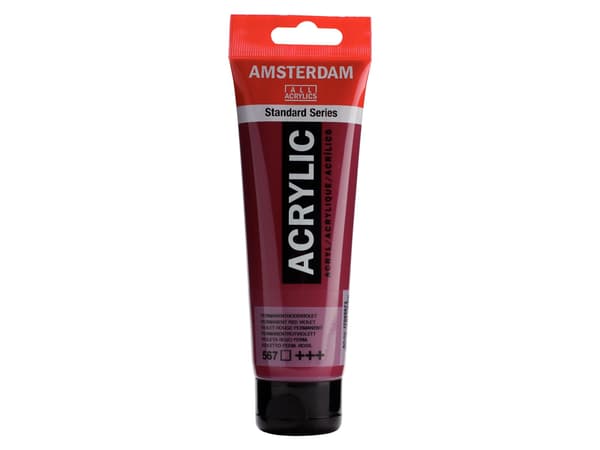 Amsterdam Standard Series akrylrör Permanent Red Violet 567