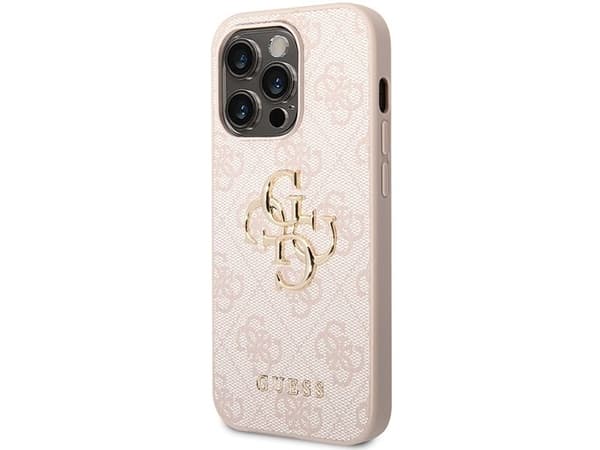 GUESS , Etui, Apple, Apple iPhone 15 Pro Max, 17 cm (6.7"), Rosa