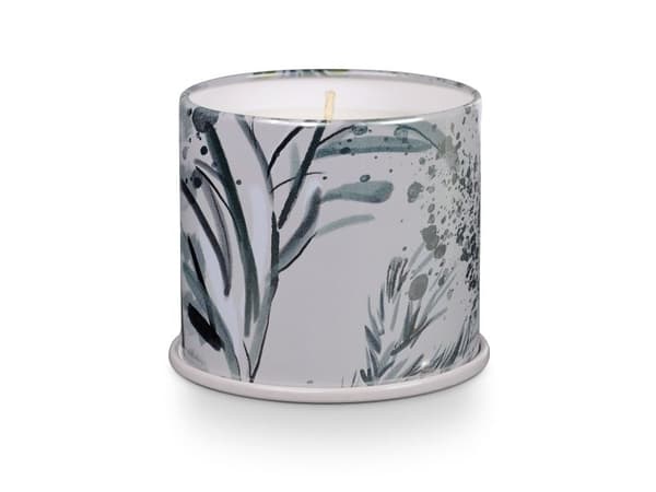 ILLUME Winter White Vanity Tin Duftlys, Hvid,
