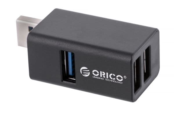 Orico 3x USB-A 2.0 USB HUB (MINI-U32L-BK-BP)