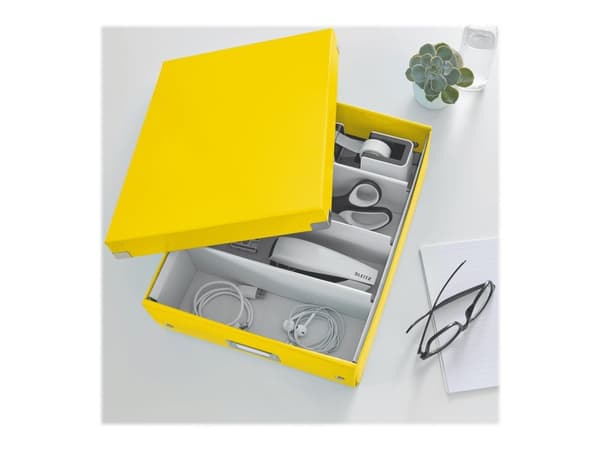 Leitz Click & Store WOW Medium - Lagerboks - gul