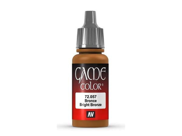 Vallejo 72.057, 17 ml, Pronssi, Metalliväri, Flaske