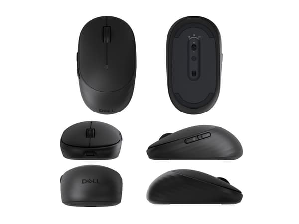 DELL Pro 7, Molempikätinen, Optinen, RF Wireless + Bluetooth, 6000 DPI, Musta