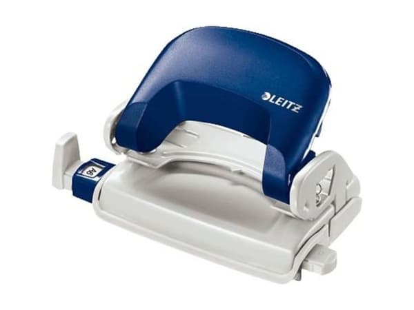 Leitz - Hullstanser - 10 ark / 1 mm - plast, metall - blå