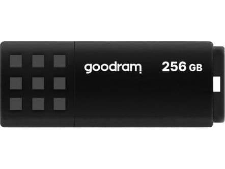 GOODRAM UME3 - USB flash-enhet - 256 GB - USB 3.0 - svart