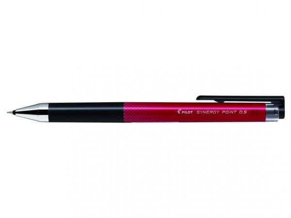 Pilot Synergy Point, Rød, Rød, 0,5 mm, 0,25 mm