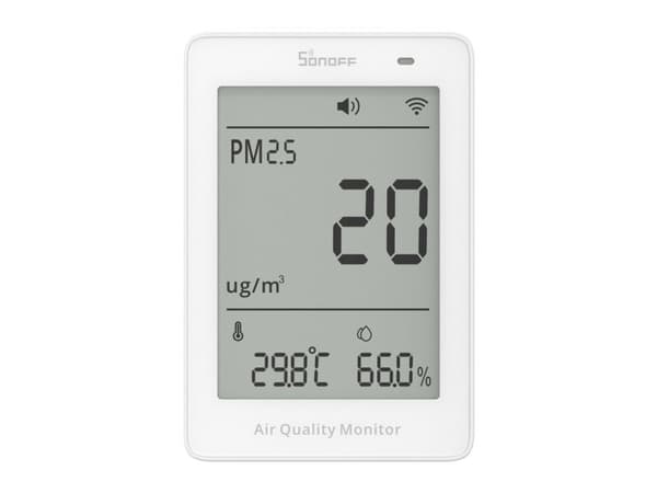 Sonoff AirGuard PM2.5 SAWF-07P WiFi LCD luftrenkvalitetsmonitor