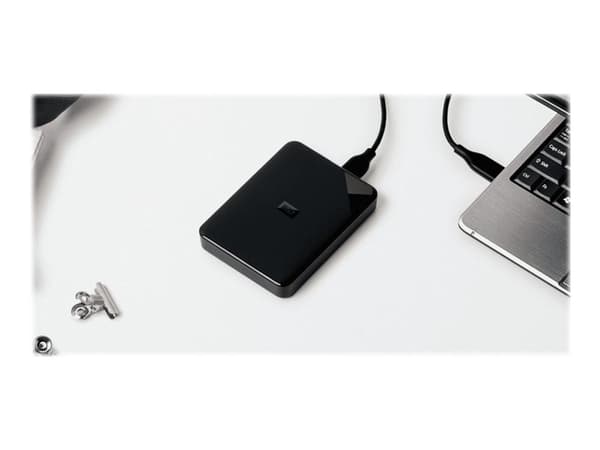 Western Digital Elements SE, 5000 GB, 3.2 Gen 1 (3.1 Gen 1), Musta