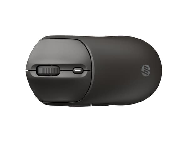 HP 405 Quiet Wireless Mouse, Molempikätinen, Optinen, RF Wireless + Bluetooth, 1200 DPI, musta