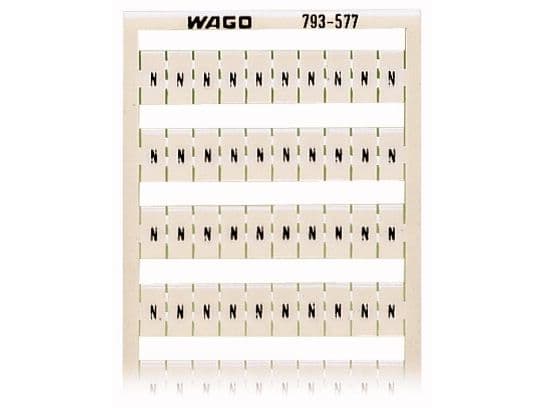 Wago märkbrickor WMB 100x N 793-577 /5 st./
