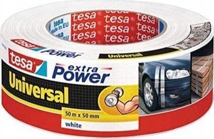 Tesa extra Power Universal - Kanaltape - 48 mm x 50 m - hvit