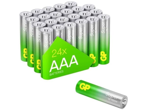 GP Super - Batteri 24 x AAA - alkaliskt