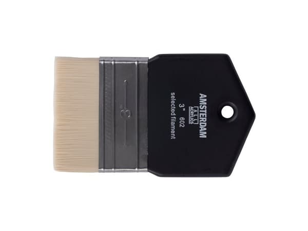 Amsterdam Paddle Brush Series 602 - 3 tommer - syntetisk hår
