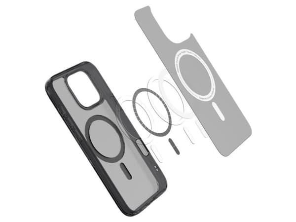 Spigen iPhone 16 Pro Max Case, Apple iPhone 16 Pro Max, Sort