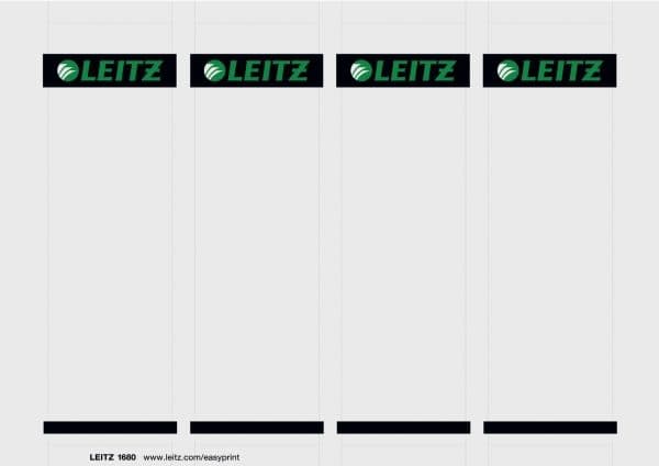 Selkämerkintä Leitz-kirjekansiot 180 PC 80mm