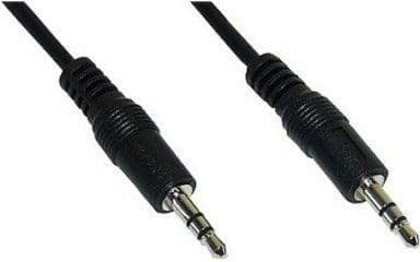 InLine 99936, 3.5mm, Hankjønn, 3.5mm, Hankjønn, 2,5 m, Sort