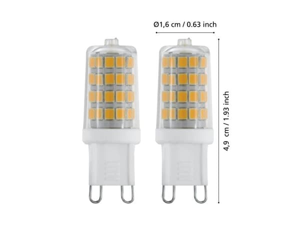 EGLO G9 SMD-3W 320LM 4000K 2 KPL