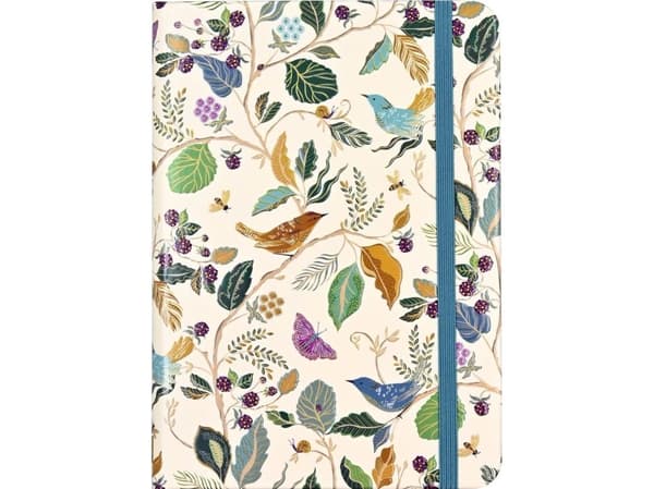 Mini Notebook Linnut ja karhunvatukat