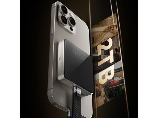 Orico M.2 NVMe disk-kabinett med magnet USB-C 3.2, sort