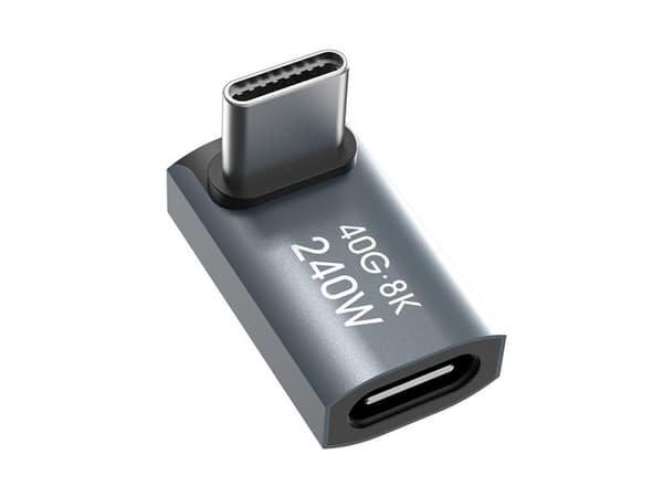 Wozinsky USB-adapter USB-C till USB-C grå (5907769383984)