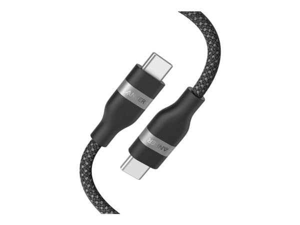 Anker Nano Cable 3m, 240W, Upcycled-Braided Black