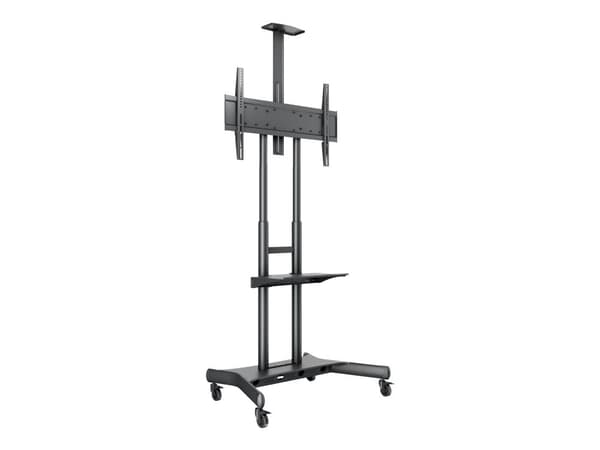 Multibrackets M Public Floorstand Basic 180 - Stativ - for flatpanel / videokonferansesystem - svart - skjermstørrelse: 55"-80"