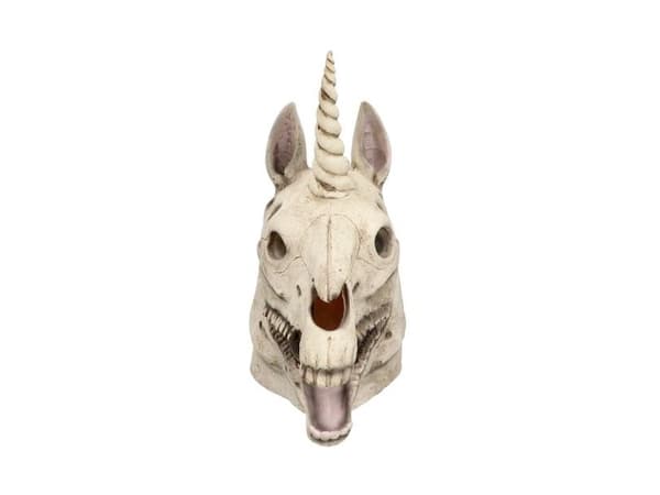 Enhjørning skelet maske