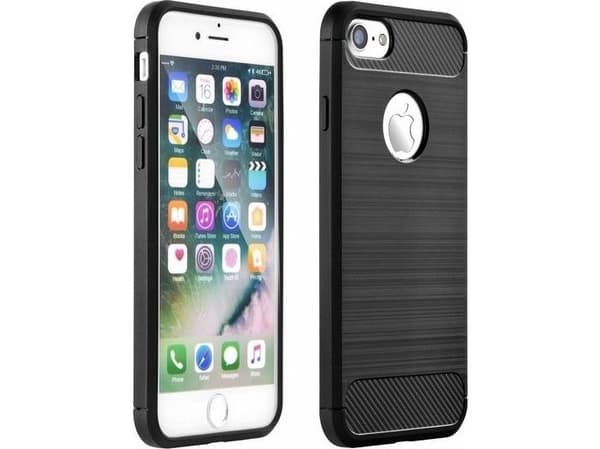 Carbon iPhone Xs Max case black/black