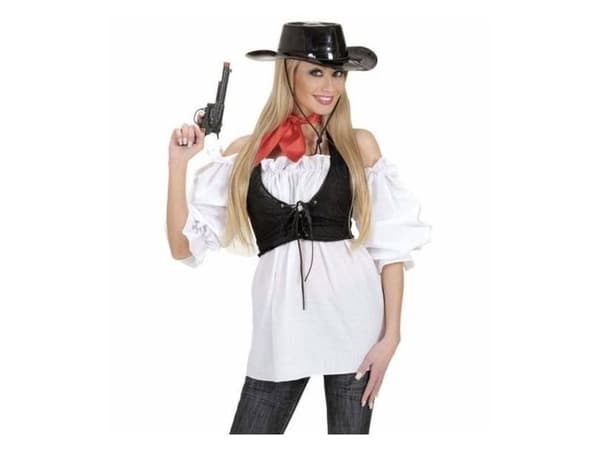 Hvid bluse