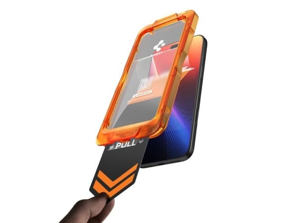 Spigen Glas.tR AlignMaster Slim 3-pak herdet glass til iPhone 17