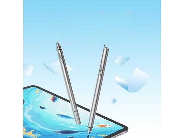 Stylus Vention 2-i-1 i aluminium grå